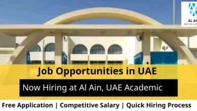 Jobs at Al Ain, UAE Academic in UAE
