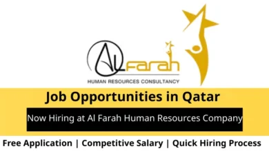 Jobs at Al Farah Human Resources Company in Qatar