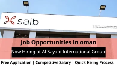 Jobs at Al-Sayabi International in Oman