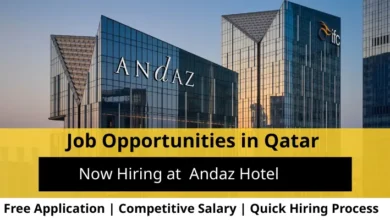 Jobs at Andaz Hotel in Qatar
