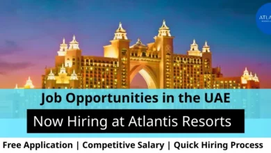 Jobs at Atlantis Resorts in the UAE