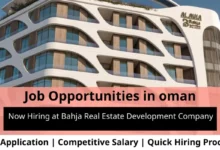 Jobs at Bahja Real Estate Development in Oman