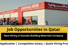 Jobs at Danube Building in Qatar