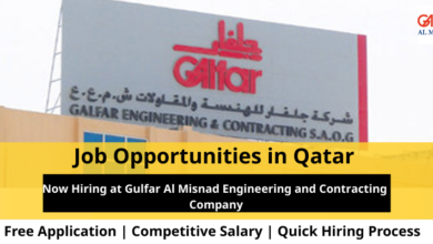Jobs at Gulfar Al Misnad Engineering in Qatar