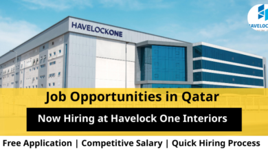 Jobs at Havelock One Interiors in Qatar