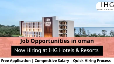 Jobs at IHG Hotels & Resorts in Oman