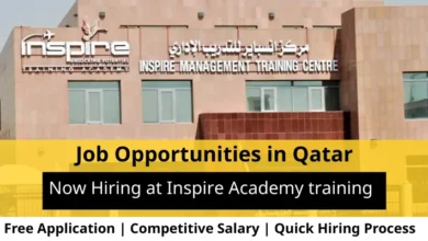 Jobs at Inspire Academy training in Qatar