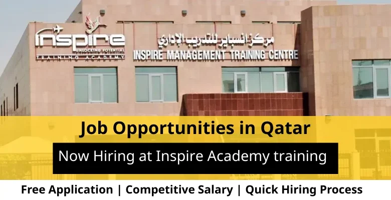 Jobs at Inspire Academy training in Qatar