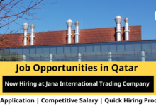 Jobs at Jana International in Qatar