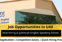 Jobs at Jumeirah English Speaking School in UAE