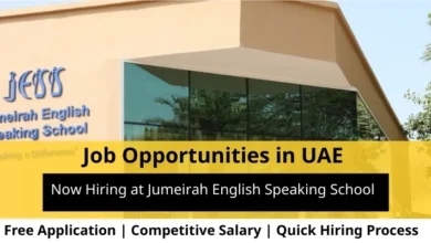 Jobs at Jumeirah English Speaking School in UAE