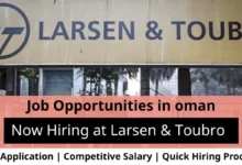 Jobs at Larsen & Toubro in Oman
