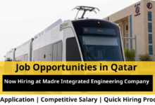 Jobs at Madre Integrated in Qatar