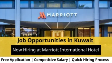 Jobs at Marriott International Hotel in Kuwait