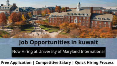 Jobs at Maryland International in Kuwait