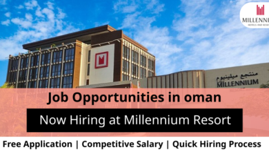 Jobs at Millennium Resort in Oman
