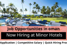 Jobs at Minor Hotels in Oman