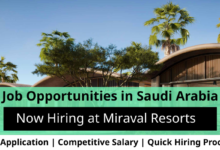 Jobs at Miraval Resorts in Saudi Arabia
