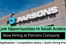 Jobs at Parsons Company in Saudi Arabia