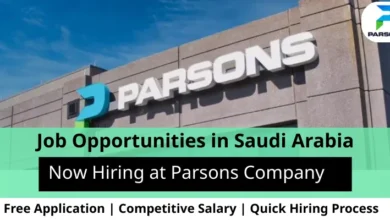 Jobs at Parsons Company in Saudi Arabia