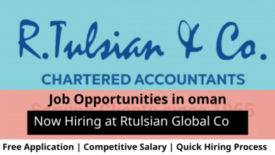 Jobs at Rtulsian Global Co in Oman