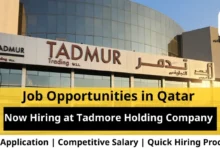 Jobs at Tadmore Holding Company in Qatar