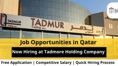 Jobs at Tadmore Holding Company in Qatar