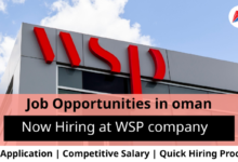 Jobs at WSP company in Oman