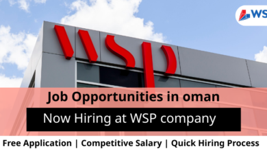 Jobs at WSP company in Oman