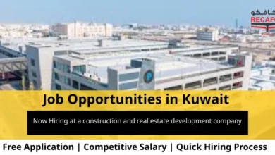 Jobs at a construction and real estate development company in Kuwait