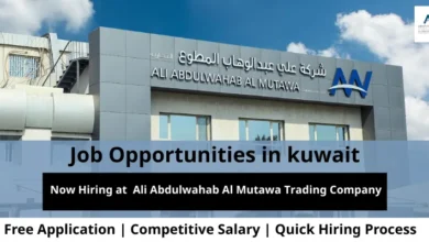Jobs at Ali Abdulwahab Al Mutawa in Kuwait