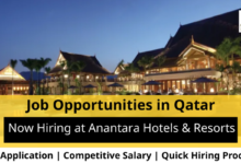 Jobs at Anantara Hotels in Qatar
