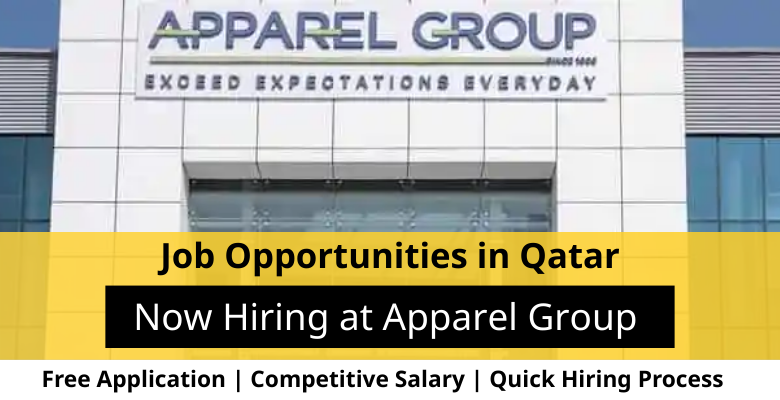 Jobs at Apparel Group in Qatar