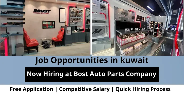 Jobs at Bost Auto Parts in Kuwait