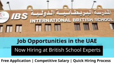 Jobs at British School in the UAE
