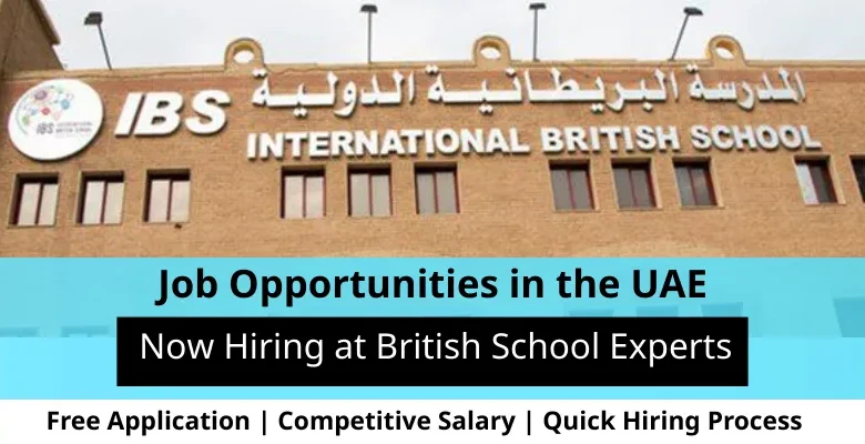 Jobs at British School in the UAE