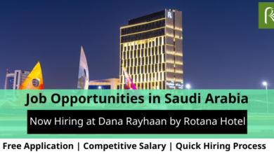Jobs at Dana Rayhaan in Saudi Arabia