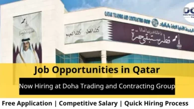 Jobs at Doha Trading and Contracting Group in Qatar