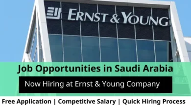 Jobs at Ernst & Young in Saudi Arabia
