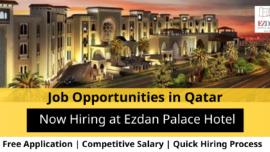Jobs at Ezdan Palace Hotel in Qatar