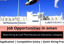 Jobs at Gulf Pharmaceutical in Oman