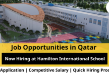 Jobs at Hamilton International in Qatar