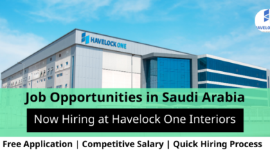 Jobs at Havelock One Interiors in Saudi Arabia