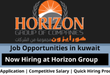 Jobs at Horizon Group in Kuwait
