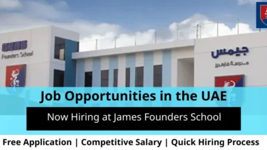 Jobs at James Founders School in the UAE