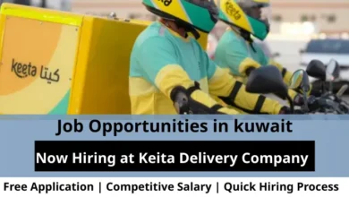 Jobs at Keita Delivery in Kuwait