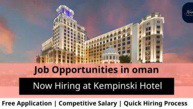 Jobs at Kempinski Hotel in Oman