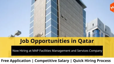 Jobs at MAP Facilities in Qatar
