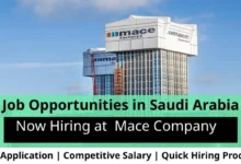 Jobs at Mace in Saudi Arabia