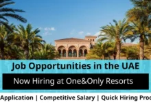 Jobs at One&Only Resorts in the UAE